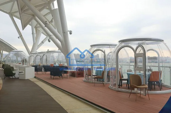 permanent bubble tent