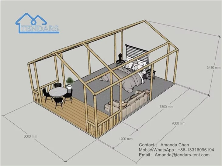 Canvas Glamping Tent