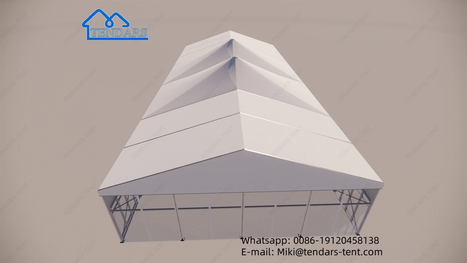 A shape marquee tent A shape marquee tent